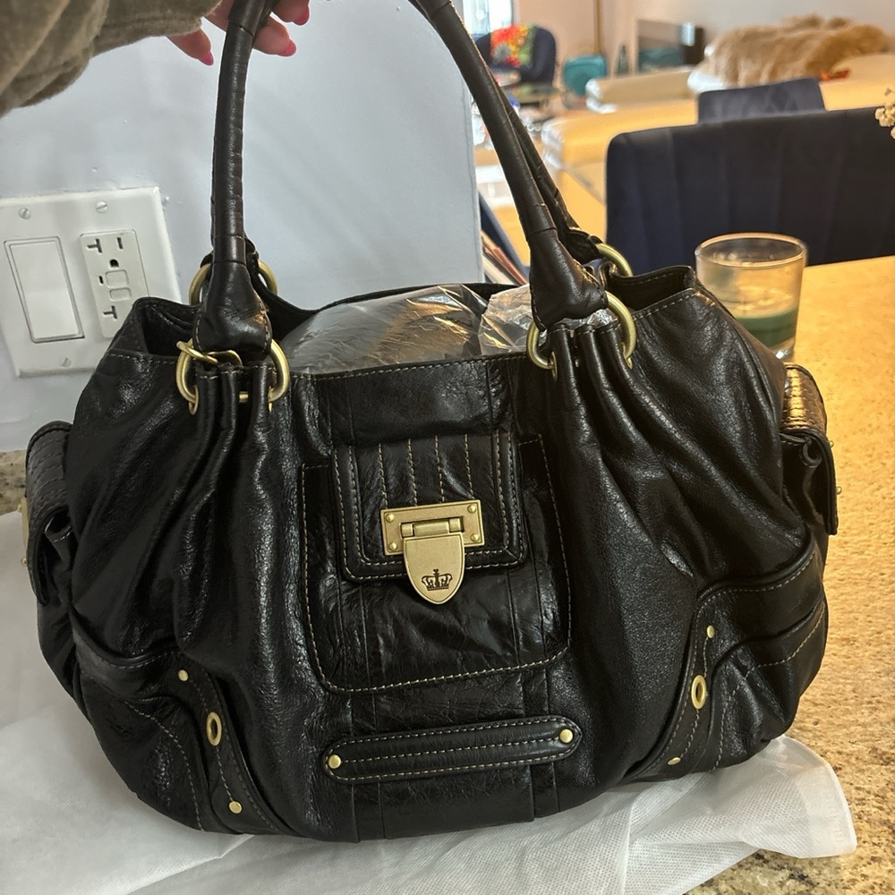 Juicy Couture, Leather Scotty Bag